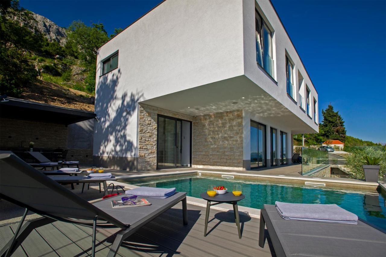 Villa Dispet With Heated Pool, Jacuzzi, Sauna And Cinema Celina Buitenkant foto