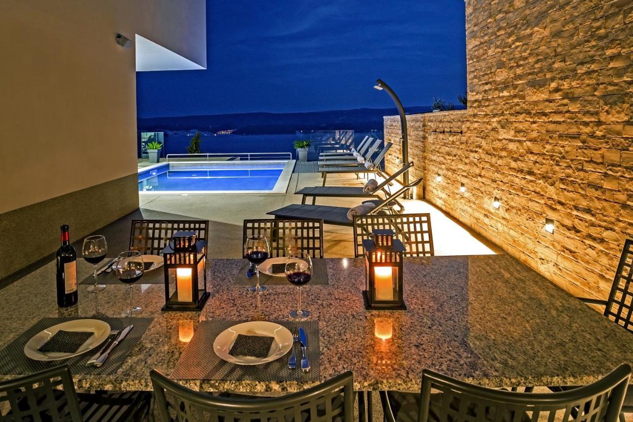 Villa Dispet With Heated Pool, Jacuzzi, Sauna And Cinema Celina Buitenkant foto